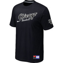 Chicago White Sox  Nike  Away Practice T-Shirt Black