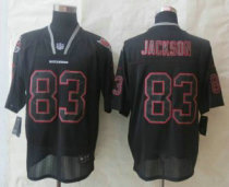 New Nike Tampa Bay Buccaneers 83 Jackson Lights Out Black Elite Jerseys