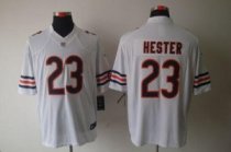 Nike Bears -23 Devin Hester White Stitched NFL Limited Jersey