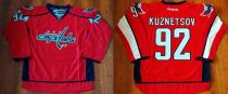 Washington Capitals -92 Evgeny Kuznetsov Red Home Stitched NHL Jersey