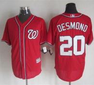 Washington Nationals #20 Ian Desmond Red New Cool Base Stitched MLB Jersey
