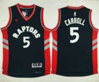 Toronto Raptors -5 DeMarre Carroll Black Stitched NBA Jersey