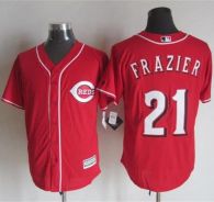 Cincinnati Reds -21 Todd Frazier Red New Cool Base Stitched MLB Jersey