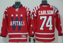 Washington Capitals -74 John Carlson 2015 Winter Classic Red Stitched NHL Jersey
