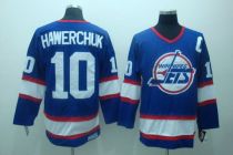 Winnipeg Jets -10 Dale Hawerchuk Stitched Blue CCM Throwback NHL Jersey