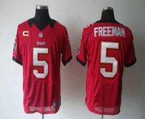 Nike Buccaneers -5 Josh Freeman Red Team Color With C Patch Stitched NFL Elite Jersey