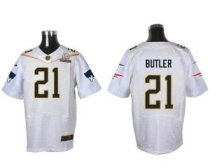 Nike New England Patriots -21 Malcolm Butler White 2016 Pro Bowl Stitched NFL Elite Jersey