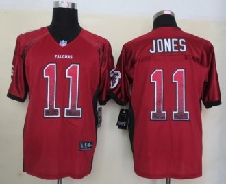 2013 New Nike Atlanta Falcons 11 Jones Drift Fashion Red Elite Jerseys