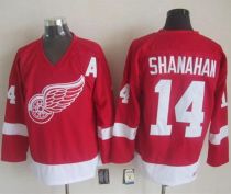 Detroit Red Wings -14 Brendan Shanahan Red CCM Throwback Stitched NHL Jersey