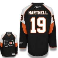 Philadelphia Flyers -19 Scott Hartnell Stitched Black NHL Jersey