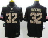 Nike New Orleans Saints -32 Kenny Vaccaro Black Salute To Service Jersey