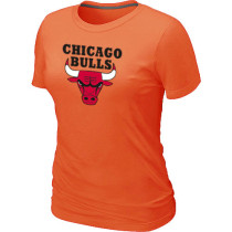 NBA Chicago Bulls Big Tall Primary Logo  Women T-Shirt (9)