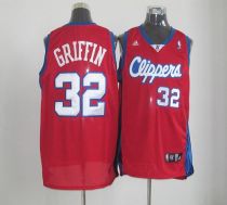 Los Angeles Clippers -32 Blake Griffin Red Mesh Los Angeles Clippers On Front Stitched NBA Jersey