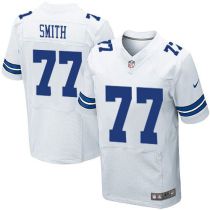 Nike Dallas Cowboys #77 Tyron Smith White Men's Stitched NFL Elite Jersey