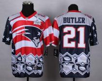 Nike New England Patriots -21 Malcolm Butler Navy Blue Super Bowl XLIX Mens Stitched NFL Elite Noble