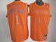 New York Knicks -1 Amare Stoudemire Orange Big Color Fashion Stitched NBA Jersey