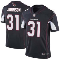 Nike Cardinals -31 David Johnson Black Alternate Stitched NFL Vapor Untouchable Limited Jersey