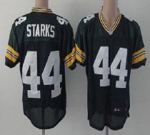 Nike Green Bay Packers #44 James Starks Green Team Color Men's Stitched NFL Elite Jersey