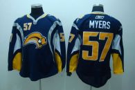 Buffalo Sabres -57 Tyler Myers Stitched Blue NHL Jersey