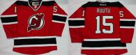 New Jersey Devils -15 Tuomo Ruutu Red Home Stitched NHL Jersey