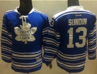 Toronto Maple Leafs -13 Mats Sundin Blue 2014 Winter Classic Stitched NHL Jersey