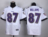 Nike Baltimore ravens -87 Maxx Williams White Stitched NFL New Elite Jersey