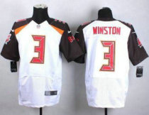 Nike Tampa Bay Buccaneers -3 Jameis Winston White Stitched NFL New Elite Jersey