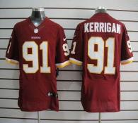 Nike Washington Redskins -91 Ryan Kerrigan Burgundy Red Team Color Men's Stitched NFL Elite Jersey