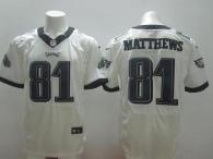 Nike Philadelphia Eagles #81 Jordan Matthews White Men's Stitched NFL New Elite Jersey