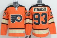 Philadelphia Flyers -93 Jakub Voracek Orange Alternate Stitched NHL Jersey