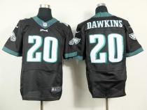 Nike Philadelphia Eagles #20 Brian Dawkins Black Alternate Men's Stitched NFL New Elite Jersey