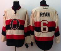 Ottawa Senators -6 Bobby Ryan Cream 2014 Heritage Classic Stitched NHL Jersey