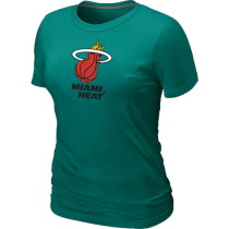 NBA Miami Heat Big Tall Primary Logo Women T-Shirt (6)