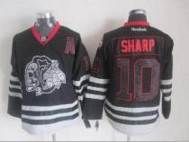 Chicago Blackhawks -10 Patrick Sharp New Black Ice Stitched NHL Jersey