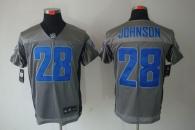 Nike Tennessee Titans #28 Chris Johnson Grey Shadow Men's Stitched NFL Elite Jersey