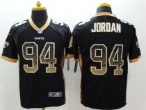Nike New Orleans Saints #94 Cameron Jordan Black Team Color Men's Stitched NFL Elite Drift Fashion J