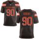 Nike Browns -90 Emmanuel Ogbah Brown Team Color Stitched NFL New Elite Jersey