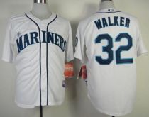 Seattle Mariners #32 Taijuan Walker White Cool Base Stitched MLB Jersey