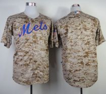 New York Mets Blank Camo Alternate Cool Base Stitched MLB Jersey