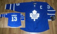 Toronto Maple Leafs -13 Mats Sundin Stitched Blue NHL Jersey