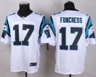 Nike Panthers -17 Devin Funchess White Men's Stitched NFL Elite Jersey