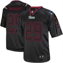 Nike New England Patriots -29 LeGarrette Blount Lights Out Black Mens Stitched NFL Elite Jersey