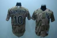 Chicago White Sox -10 Alexei Ramirez Stitched Camouflage MLB Jersey
