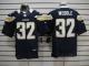 Nike San Diego Chargers #32 Eric Weddle Navy Blue Team Color Men‘s Embroidered NFL Elite Jersey