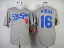 Los Los Angeles Angels Los Angeles Dodgers -16 Andre Ethier Stitched Grey MLB Jersey