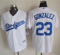 Los Angeles Dodgers -23 Adrian Gonzalez White New Cool Base Stitched MLB Jersey