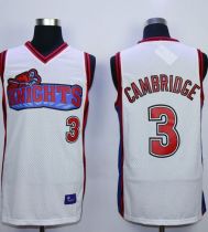 Like Mike Movie Los Angeles Knights -3 Calvin Cambridge White Stitched Basketball Jersey