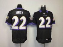 Nike Ravens -22 Jimmy Smith Black Alternate Stitched NFL Elite Jersey