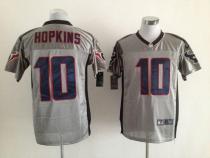 Nike Houston Texans #10 DeAndre Hopkins Grey Shadow Men's Stitched NFL Elite Jersey