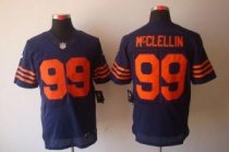 Nike Bears -99 Shea McClellin Navy Blue 1940s Throwback Stitched NFL Elite Jersey